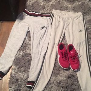 Nike,Adidas and tennis shoes